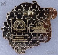 SDR - Genie and Magic Carpet - Pin Trading Characters Mystery Set - Aladdin