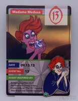 WDW - Madame Medusa - Re-Collections Trading Card Series - Celebrating Twenty Years of Disney Pins 2020 - Mystery