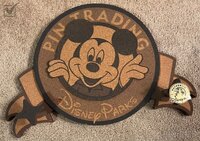 Authentic Disney Pins Logo - Disney Arks Pin Trading Cork Board and Pin Set
