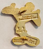 WDW - Mickey Mouse - Main Entrance Pass Series Insert - Gold Version - Cast