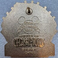 Mickey with Flags - Summer of Champions - Running with Torch - Version 1