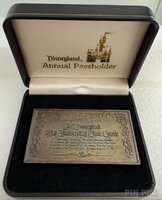DLR - Time Castle Time Capsule Plaque - Annual Passholder