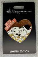 WDI - Pongo and Perdita - Be My Valentine - Valentine's Day 2021