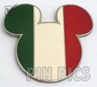 WDW - Italy - Version 6 - EPCOT World Showcase Flag Icon Series