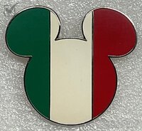 WDW - Italy - Version 6 - EPCOT World Showcase Flag Icon Series