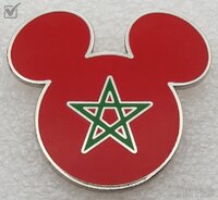 WDW - Morocco - Version 6 - EPCOT World Showcase Flag Icon Series
