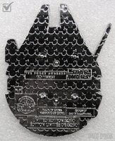 Rey and Kylo Ren - Star Wars: The Force Awakens 10th Anniversary Mini Jumbo