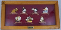Japan - Vintage Characters Name Banner Framed Set