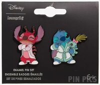 Loungefly - Leroy and Stitch with Scrump Set - Hot Topic