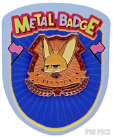 Miniso - Finnick - Zootopia Metal Police Badges Mystery Set