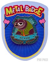 Miniso - Flash the Sloth - Zootopia Metal Police Badges Mystery Set