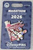 WDW - Donald and Daisy - Half Marathon Logo - Marathon Weekend 2026 - runDisney