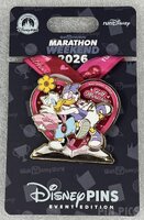WDW - Donald and Daisy Half Marathon - Replica Medal - Marathon Weekend 2026 - runDisney