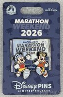 WDW - King Mickey and Queen Minnie - Logo - Marathon Weekend 2026 - runDisney