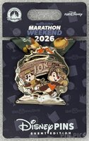 WDW - Chip and Dale 10K - Replica Medal - Marathon Weekend 2026 - runDisney