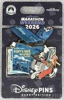 WDW - Goofy's Race and a Half Marathon - Replica Medal - Marathon Weekend 2026 - runDisney