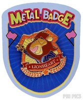 Miniso - Lionheart - Zootopia Metal Police Badges Mystery Set