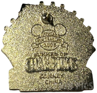 Mickey with Flags - Summer of Champions - Running with Torch - Version 1