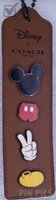Coach - Disney x Coach Mickey Mouse Leather Tag Set