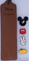 Coach - Disney x Coach Mickey Mouse Leather Tag Set