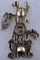 WOD NY - Pluto Flag in Mouth - New York Icons Set