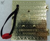 HKDL - Marie - Jumbo Book - Stained Glass - Aristocats