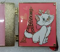 HKDL - Marie - Jumbo Book - Stained Glass - Aristocats