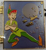 HKDL - Peter Pan - Jumbo Book with Seal - Hinged