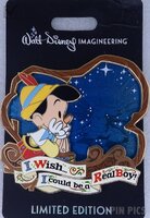 WDI - Cute Puppet Pinocchio - Wishes Series 1 - I Wish I Could be a Real Boy - D23 - Jumbo