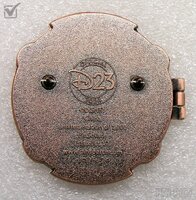 D23 - Nautilus and Giant Squid - 20,000 Leagues Under the Sea - 70th Anniversary - Hinged Porthole