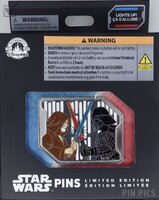 DIS - Obi-Wan Kenobi and Darth Vader - Lightsaber Duel - Light-Up Jumbo - New Hope - Star Wars