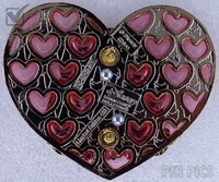 DSSH - Stitch - Valentine's Day Hearts - Stained Glass