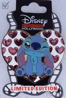 DSSH - Stitch - Valentine's Day Hearts - Stained Glass