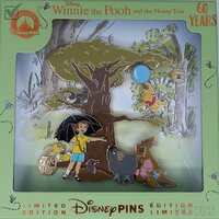 Pooh and Friends - Winnie the Pooh and the Honey Tree 60th Anniversary - Jumbo - Free-D