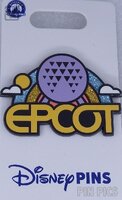 WDW - EPCOT with Glitter Rainbow