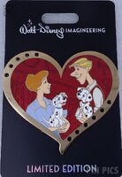 WDI - Roger and Anita - St. Valentine's Day Gem Hearts 2026 - Jeweled - Jumbo