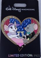 WDI - Bianca and Bernard - St. Valentine's Day Gem Hearts 2026 - Jeweled - Jumbo