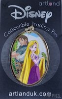 Artland - Rapunzel with Flynn - Oval Series - Unlikely Friends -  Tangled