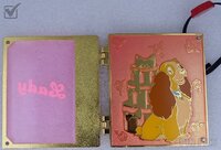 HKDL - Lady - Jumbo Book Series - Lady and the Tramp - Stain Glass