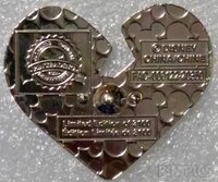 DIS - Broken Heart with Safety Pin - Cruell Rules Set