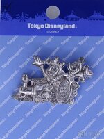 Japan - Mickey and Minnie Mouse - Train - Pewter - Electric Dreamlight Parade Float - TDL