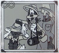 WDW - Goofy and Donald - Safari Snapshots Set - Cast Lanyard Series 2 - 2003-2004