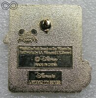 WDW - Eeyore Sitting with Ball - 100 Acre Wood Baseball Set - Cast Lanyard Series 2 2003 - 2004