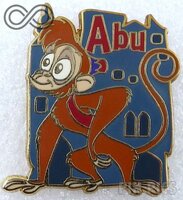 WDW - Abu - Disney Animal Sidekicks Set - Cast Lanyard Series 2 2003 - 2004