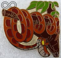 WDW - Kaa - Jungle Book Set - Cast Lanyard Series 2 2003 - 2004