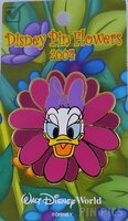 WDW - Daisy Duck - Disney Pin Flowers - Mickey's Pin Pursuit 2004
