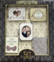 DLR - Happy Memories Wedding Album Boxed Set - Haunted Mansion 50th Anniversary - Hinged