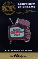 DIS - Davy Crockett 1954 - Countdown to the Millennium - Pin 94A