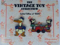 DIS - Donald, Minnie and Mickey - Vintage Toy Set