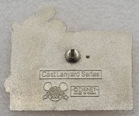 DLR - Frontierland and Adventureland B-Coupon - Ticket - Cast Lanyard Series 3 2005 - Set 9